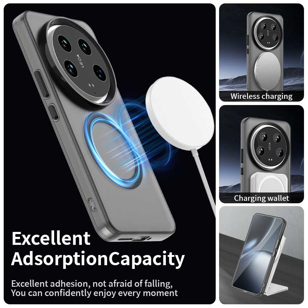 Xiaomi 14 Ultra Durable MagSafe Phone Case - Hybrid TPU & PC Design, Lightweight & Stylish, Candy Colour, Wireless Charging Friendly