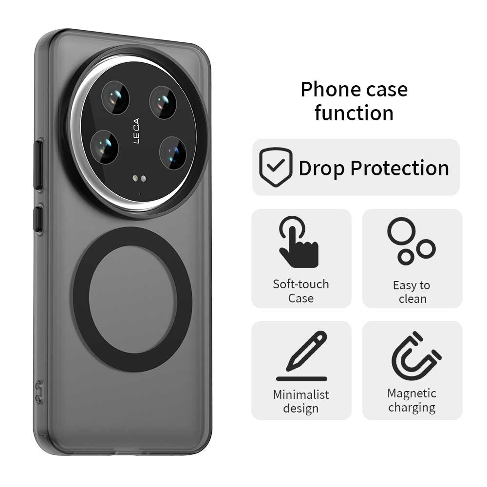 Xiaomi 14 Ultra Durable MagSafe Phone Case - Hybrid TPU & PC Design, Lightweight & Stylish, Candy Colour, Wireless Charging Friendly