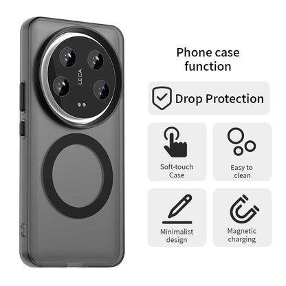 Xiaomi 14 Ultra Durable MagSafe Phone Case - Hybrid TPU & PC Design, Lightweight & Stylish, Candy Colour, Wireless Charging Friendly