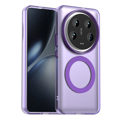 Xiaomi 14 Ultra Durable MagSafe Phone Case - Hybrid TPU & PC Design, Lightweight & Stylish, Candy Colour, Wireless Charging Friendly
