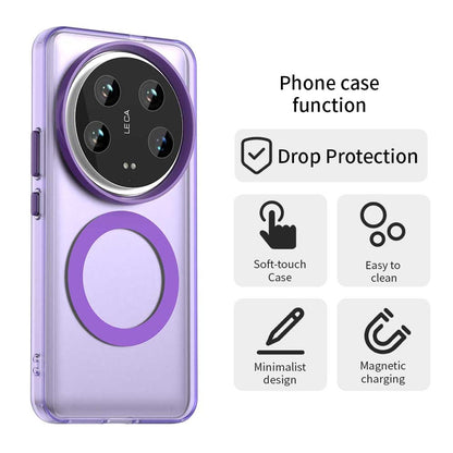 Xiaomi 14 Ultra Durable MagSafe Phone Case - Hybrid TPU & PC Design, Lightweight & Stylish, Candy Colour, Wireless Charging Friendly