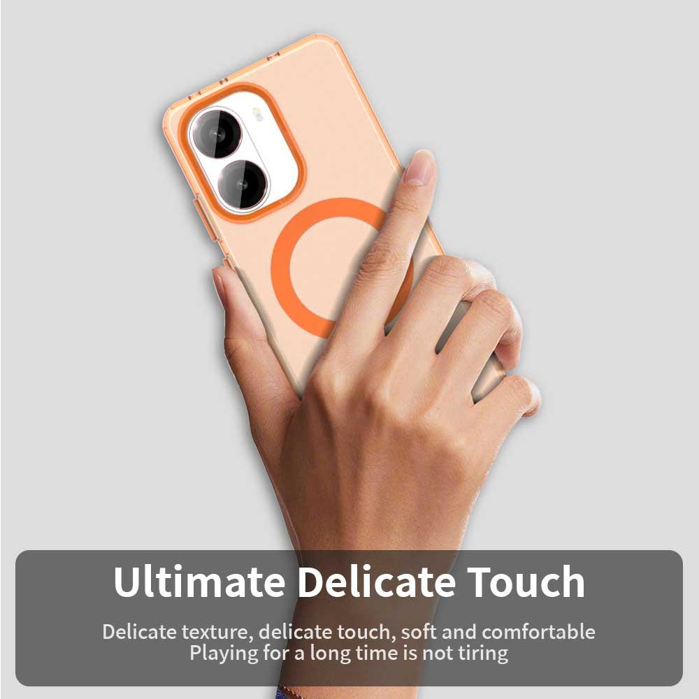 Xiaomi Poco X7 Pro Durable MagSafe Phone Case - Hybrid TPU & PC Design, Lightweight & Stylish, Candy Colour, Wireless Charging Friendly