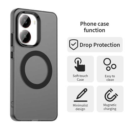 Xiaomi Poco X7 Pro Durable MagSafe Phone Case - Hybrid TPU & PC Design, Lightweight & Stylish, Candy Colour, Wireless Charging Friendly