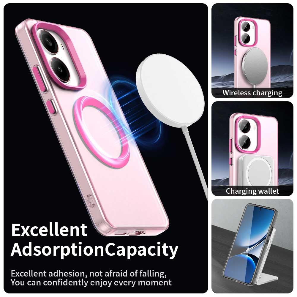 Xiaomi Poco X7 Pro Durable MagSafe Phone Case - Hybrid TPU & PC Design, Lightweight & Stylish, Candy Colour, Wireless Charging Friendly