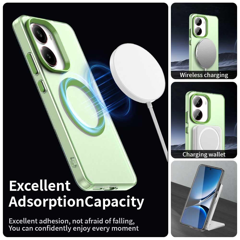 Xiaomi Poco X7 Pro Durable MagSafe Phone Case - Hybrid TPU & PC Design, Lightweight & Stylish, Candy Colour, Wireless Charging Friendly