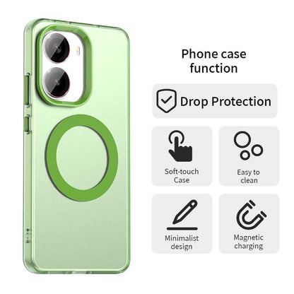 Xiaomi Poco X7 Pro Durable MagSafe Phone Case - Hybrid TPU & PC Design, Lightweight & Stylish, Candy Colour, Wireless Charging Friendly