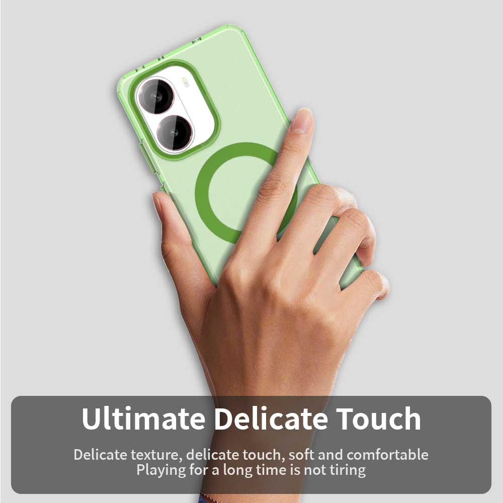 Xiaomi Poco X7 Pro Durable MagSafe Phone Case - Hybrid TPU & PC Design, Lightweight & Stylish, Candy Colour, Wireless Charging Friendly