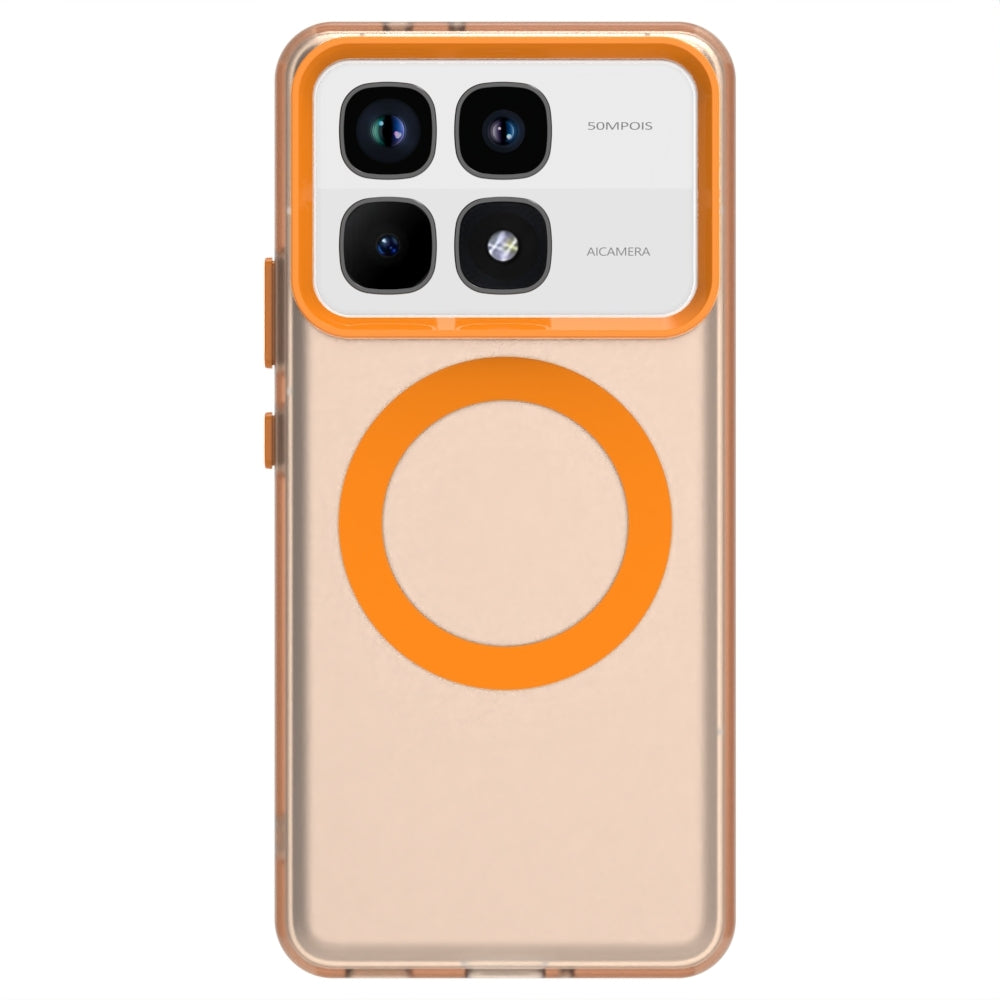 Redmi K70 Ultra Durable MagSafe Phone Case - Hybrid TPU & PC Design, Lightweight & Stylish, Candy Colour, Wireless Charging Friendly