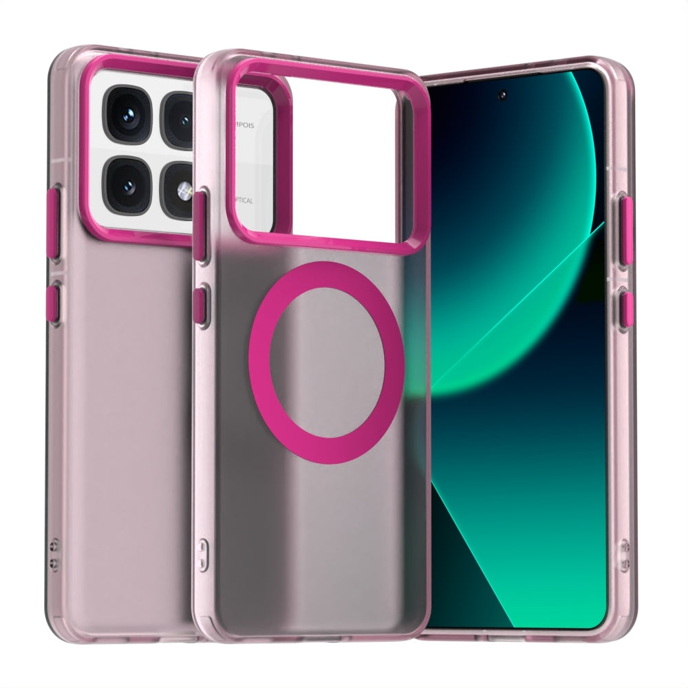 Redmi K70 Ultra Durable MagSafe Phone Case - Hybrid TPU & PC Design, Lightweight & Stylish, Candy Colour, Wireless Charging Friendly