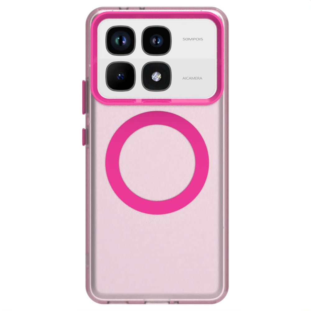 Redmi K70 Ultra Durable MagSafe Phone Case - Hybrid TPU & PC Design, Lightweight & Stylish, Candy Colour, Wireless Charging Friendly