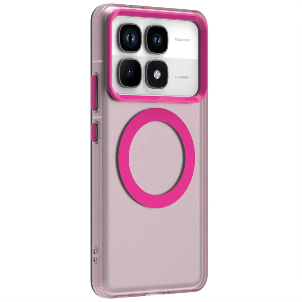 Redmi K70 Ultra Durable MagSafe Phone Case - Hybrid TPU & PC Design, Lightweight & Stylish, Candy Colour, Wireless Charging Friendly