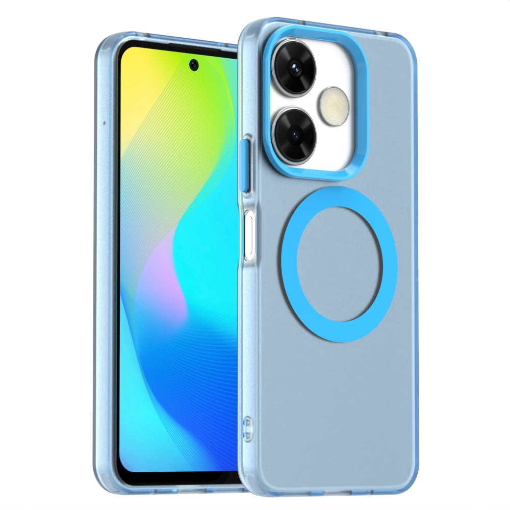 Redmi 13 4G Durable MagSafe Phone Case - Hybrid TPU & PC Design, Lightweight & Stylish, Candy Colour, Wireless Charging Friendly