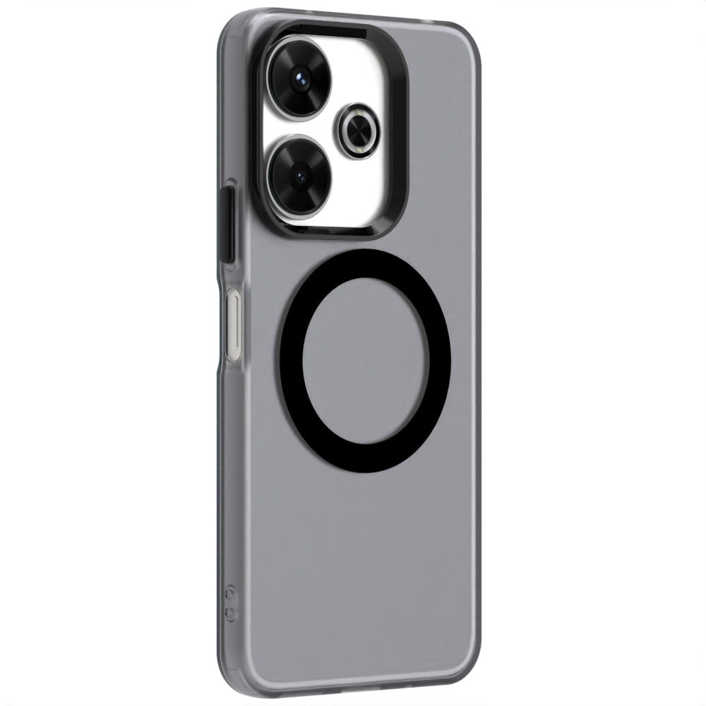 Redmi Note 13R Durable MagSafe Phone Case - Hybrid TPU & PC Design, Lightweight & Stylish, Candy Colour, Wireless Charging Friendly