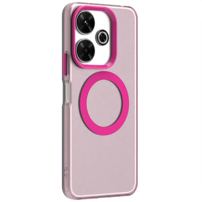 Redmi Note 13R Durable MagSafe Phone Case - Hybrid TPU & PC Design, Lightweight & Stylish, Candy Colour, Wireless Charging Friendly