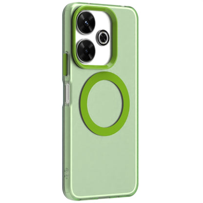 Redmi Note 13R Durable MagSafe Phone Case - Hybrid TPU & PC Design, Lightweight & Stylish, Candy Colour, Wireless Charging Friendly