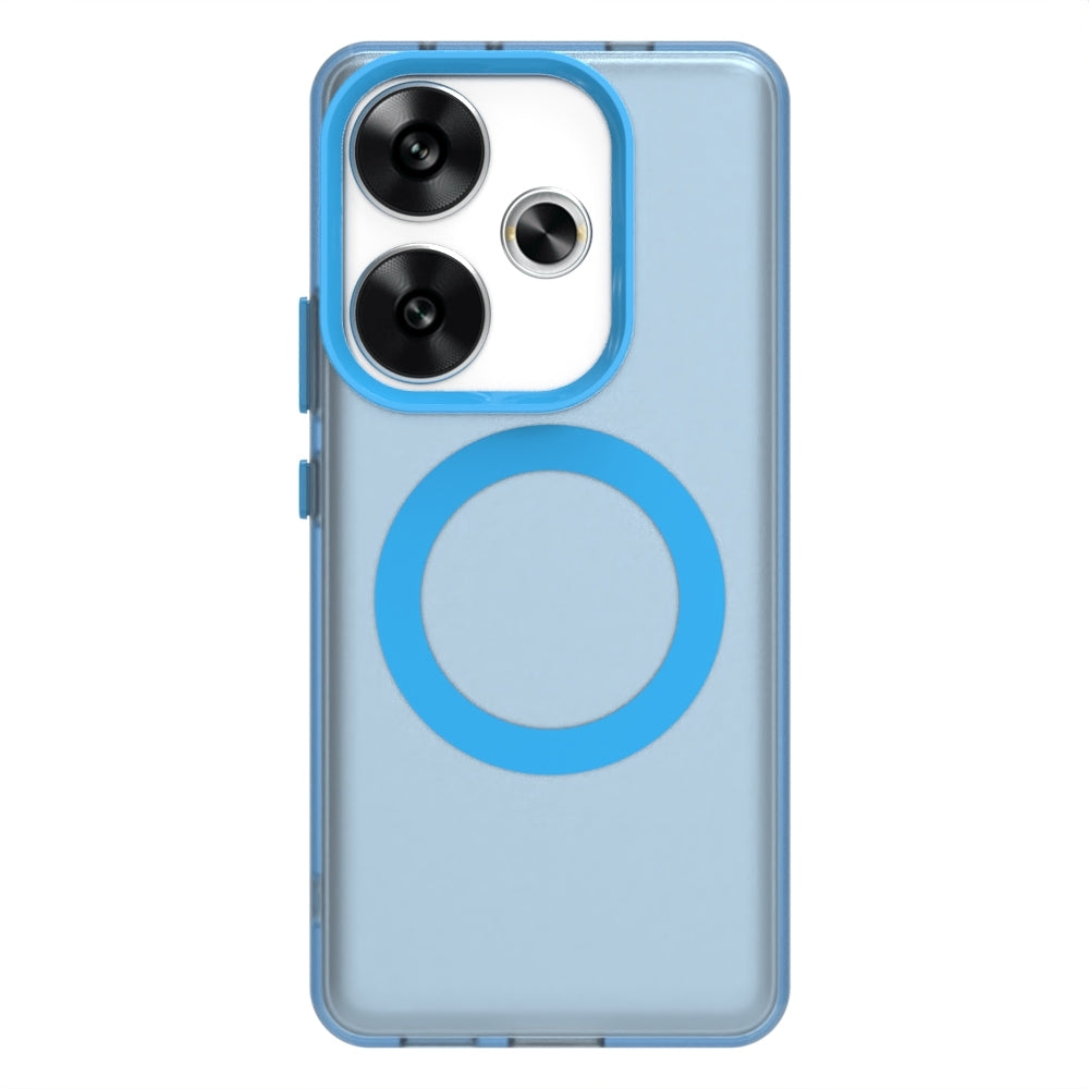 Redmi Turbo 3 Durable MagSafe Phone Case - Hybrid TPU & PC Design, Lightweight & Stylish, Candy Colour, Wireless Charging Friendly