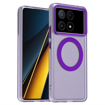 Redmi K70E Durable MagSafe Phone Case - Hybrid TPU & PC Design, Lightweight & Stylish, Candy Colour, Wireless Charging Friendly