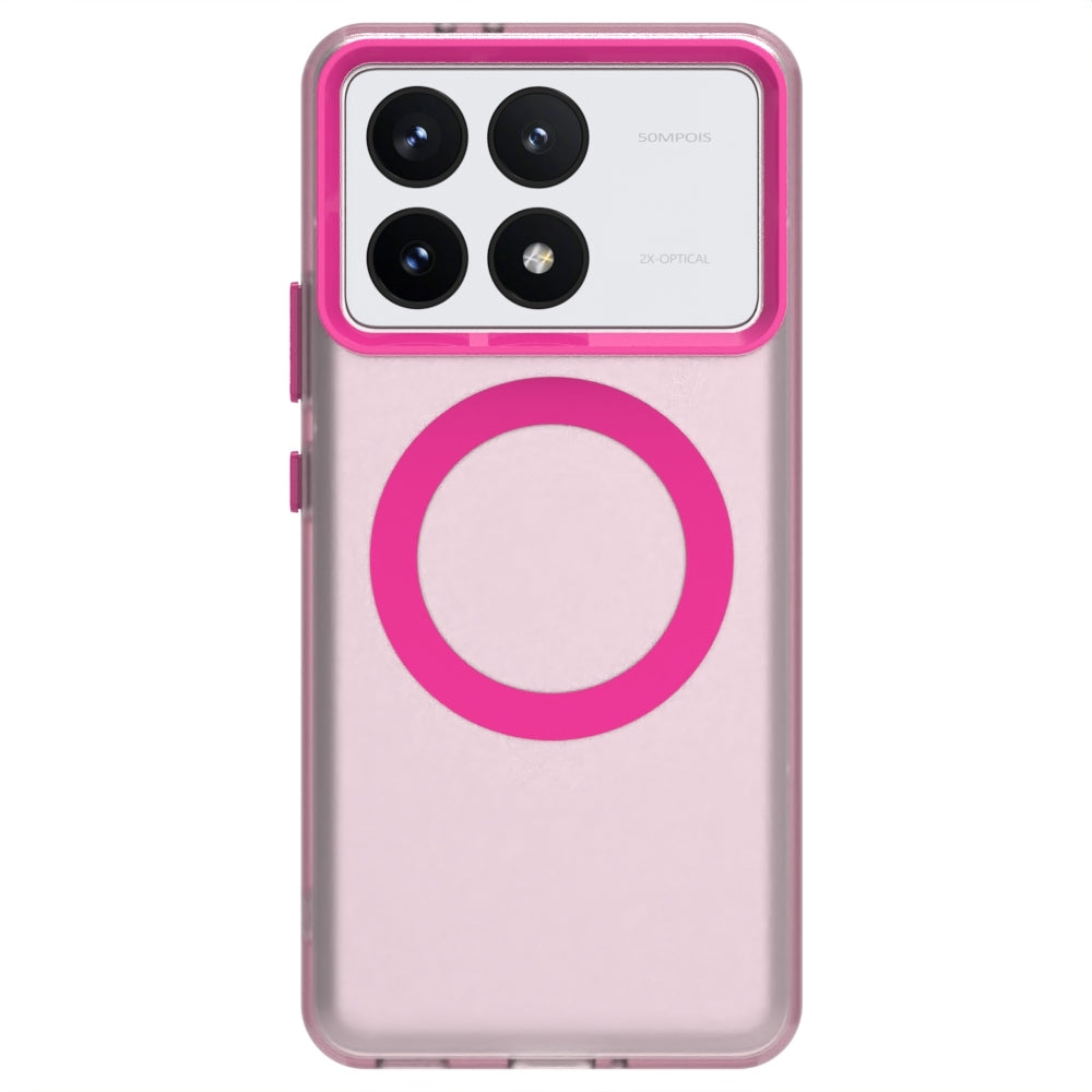 Redmi K70 Pro Durable MagSafe Phone Case - Hybrid TPU & PC Design, Lightweight & Stylish, Candy Colour, Wireless Charging Friendly