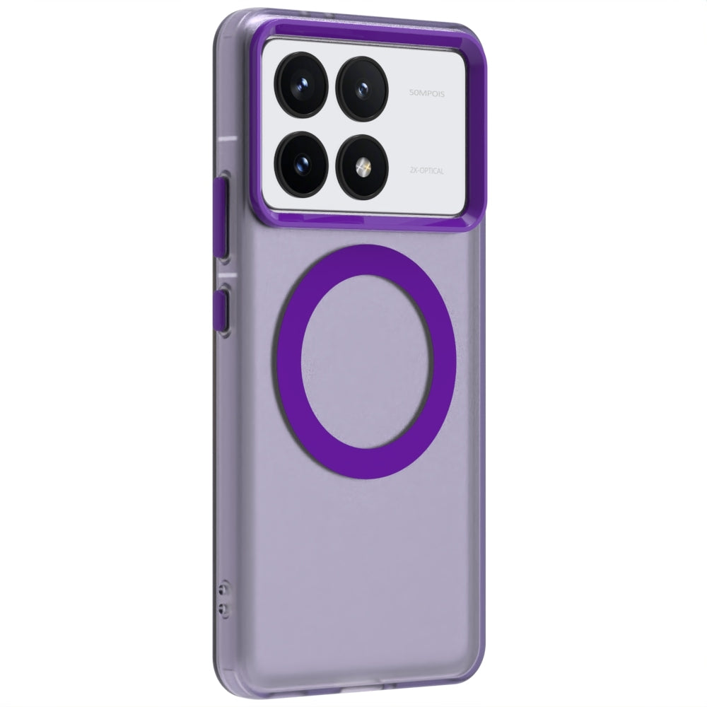 Redmi K70 Pro Durable MagSafe Phone Case - Hybrid TPU & PC Design, Lightweight & Stylish, Candy Colour, Wireless Charging Friendly