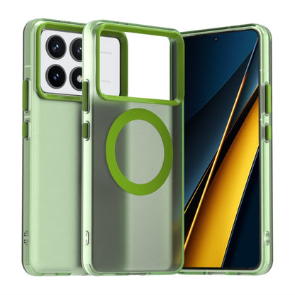 Redmi K70 Durable MagSafe Phone Case - Hybrid TPU & PC Design, Lightweight & Stylish, Candy Colour, Wireless Charging Friendly