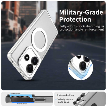 Redmi Note 14 5G Durable MagSafe Phone Case - Hybrid TPU & PC Design, Lightweight & Stylish, Candy Colour, Wireless Charging Friendly