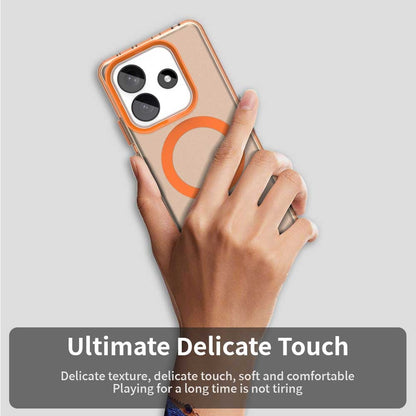 Redmi Note 14 5G Durable MagSafe Phone Case - Hybrid TPU & PC Design, Lightweight & Stylish, Candy Colour, Wireless Charging Friendly