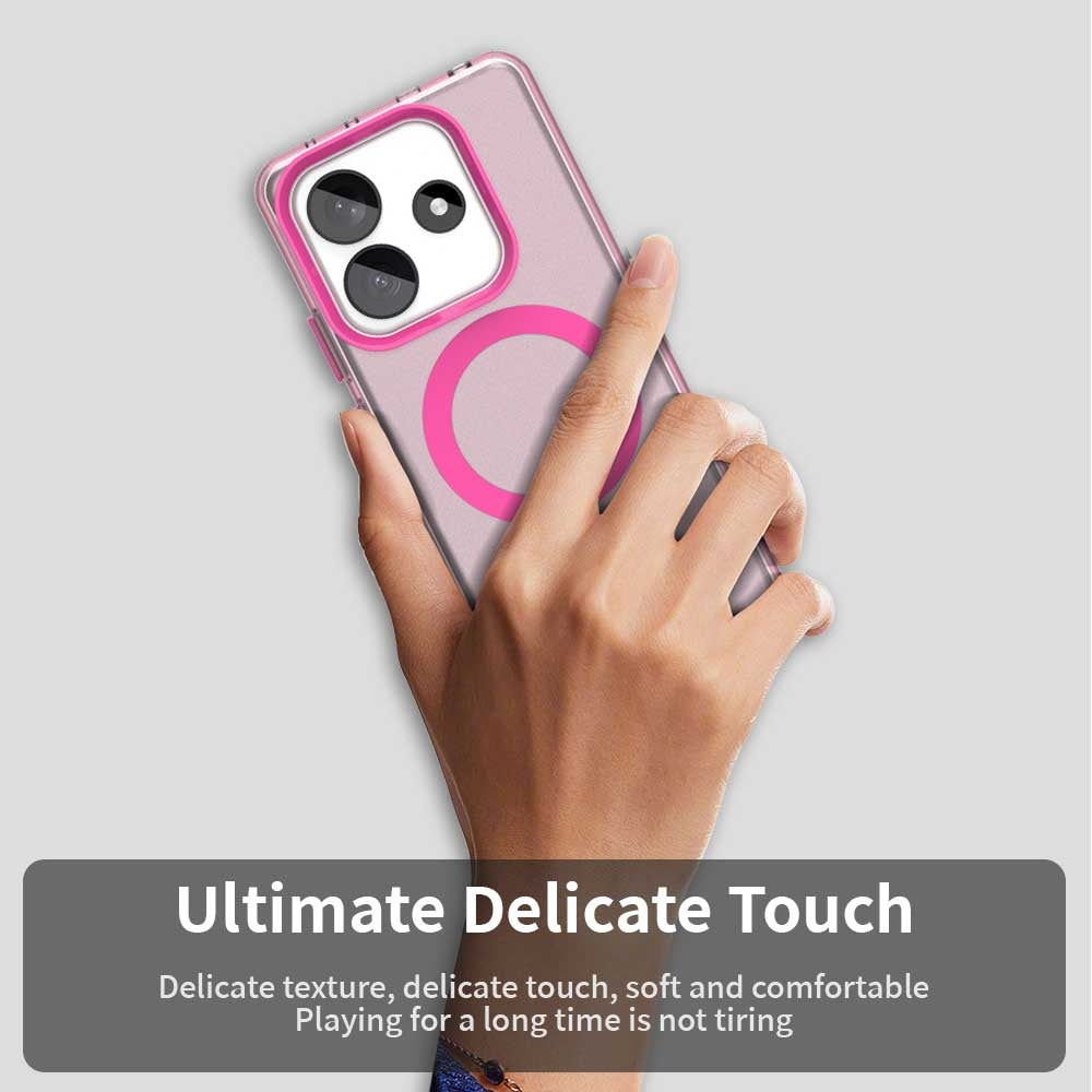 Redmi Note 14 5G Durable MagSafe Phone Case - Hybrid TPU & PC Design, Lightweight & Stylish, Candy Colour, Wireless Charging Friendly