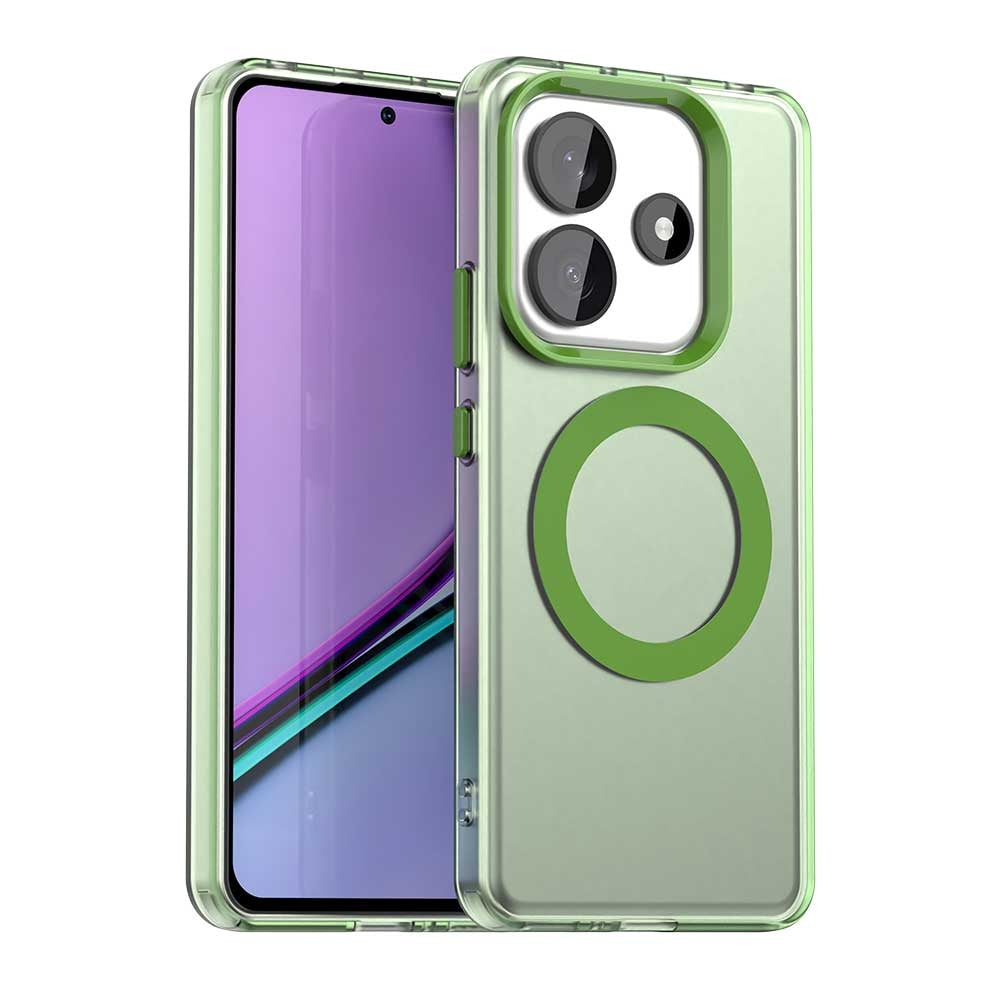 Redmi Note 14 5G Durable MagSafe Phone Case - Hybrid TPU & PC Design, Lightweight & Stylish, Candy Colour, Wireless Charging Friendly