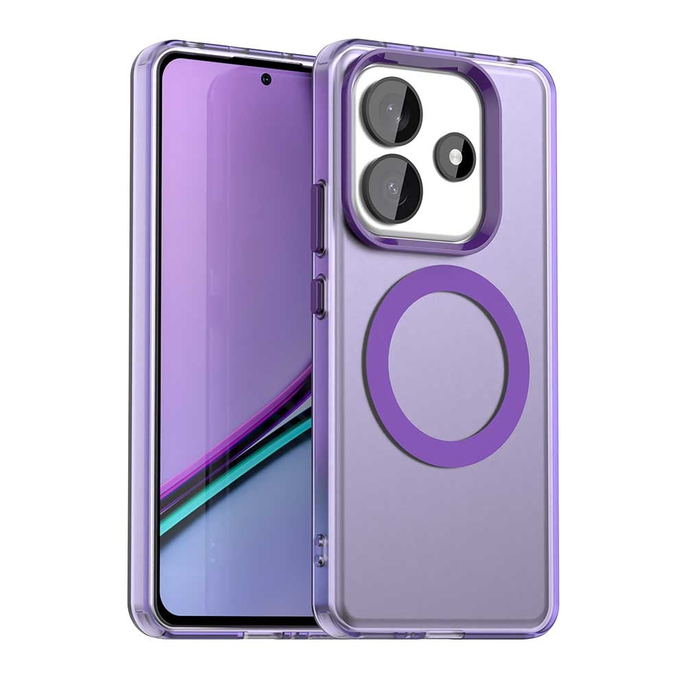 Redmi Note 14 5G Durable MagSafe Phone Case - Hybrid TPU & PC Design, Lightweight & Stylish, Candy Colour, Wireless Charging Friendly