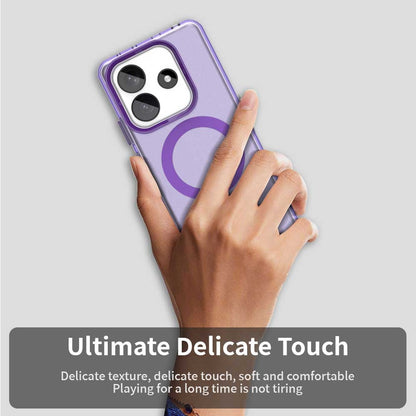 Redmi Note 14 5G Durable MagSafe Phone Case - Hybrid TPU & PC Design, Lightweight & Stylish, Candy Colour, Wireless Charging Friendly