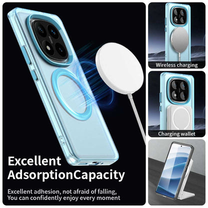 Redmi Note 14 Pro 5G Durable MagSafe Phone Case - Hybrid TPU & PC Design, Lightweight & Stylish, Candy Colour, Wireless Charging Friendly