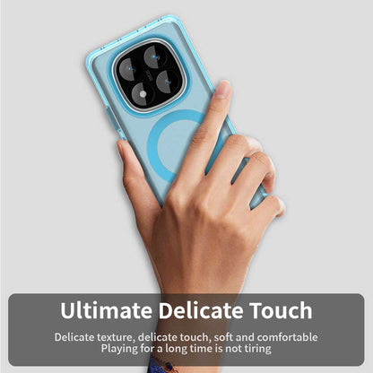Redmi Note 14 Pro 5G Durable MagSafe Phone Case - Hybrid TPU & PC Design, Lightweight & Stylish, Candy Colour, Wireless Charging Friendly