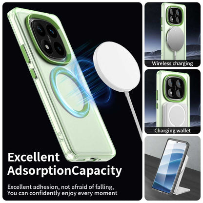 Redmi Note 14 Pro 5G Durable MagSafe Phone Case - Hybrid TPU & PC Design, Lightweight & Stylish, Candy Colour, Wireless Charging Friendly