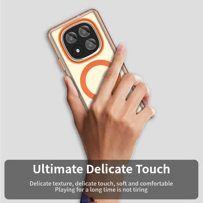 Redmi Note 14 Pro+ 5G Durable MagSafe Phone Case - Hybrid TPU & PC Design, Lightweight & Stylish, Candy Colour, Wireless Charging Friendly