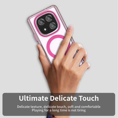 Redmi Note 14 Pro+ 5G Durable MagSafe Phone Case - Hybrid TPU & PC Design, Lightweight & Stylish, Candy Colour, Wireless Charging Friendly