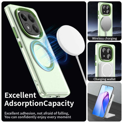 Redmi Note 14 Pro+ 5G Durable MagSafe Phone Case - Hybrid TPU & PC Design, Lightweight & Stylish, Candy Colour, Wireless Charging Friendly