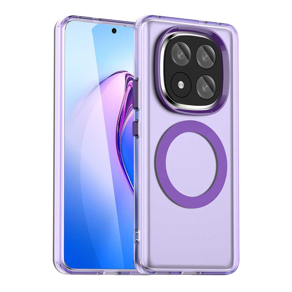 Redmi Note 14 Pro+ 5G Durable MagSafe Phone Case - Hybrid TPU & PC Design, Lightweight & Stylish, Candy Colour, Wireless Charging Friendly