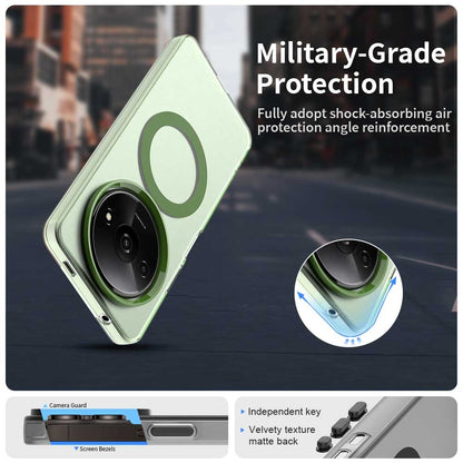 Redmi A3 Durable MagSafe Phone Case - Hybrid TPU & PC Design, Lightweight & Stylish, Candy Colour, Wireless Charging Friendly