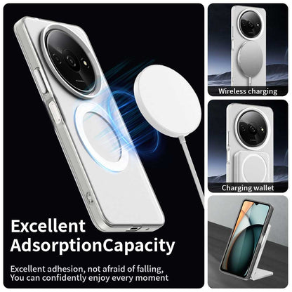 Redmi A3x Durable MagSafe Phone Case - Hybrid TPU & PC Design, Lightweight & Stylish, Candy Colour, Wireless Charging Friendly