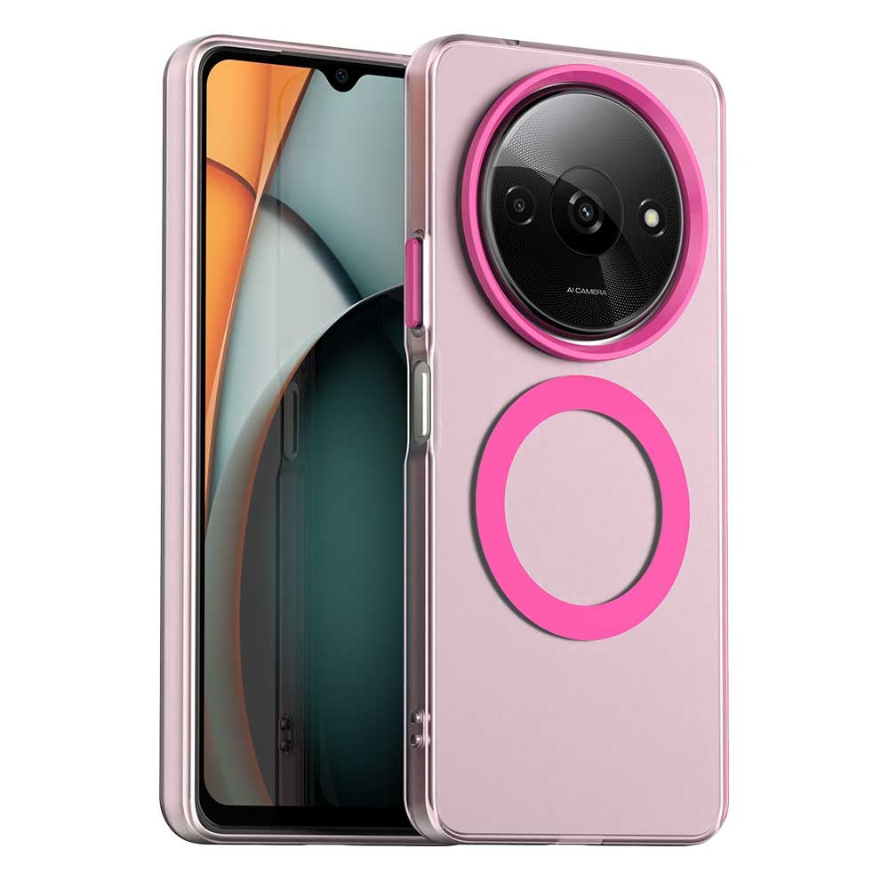 Redmi A3x Durable MagSafe Phone Case - Hybrid TPU & PC Design, Lightweight & Stylish, Candy Colour, Wireless Charging Friendly