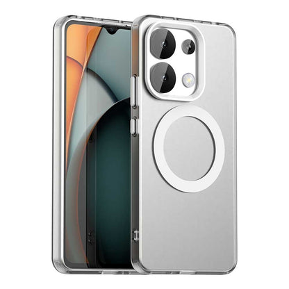 Redmi Note 13 4G Durable MagSafe Phone Case - Hybrid TPU & PC Design, Lightweight & Stylish, Candy Colour, Wireless Charging Friendly