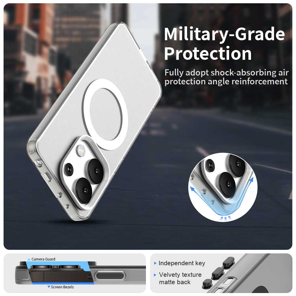 Redmi Note 13 4G Durable MagSafe Phone Case - Hybrid TPU & PC Design, Lightweight & Stylish, Candy Colour, Wireless Charging Friendly