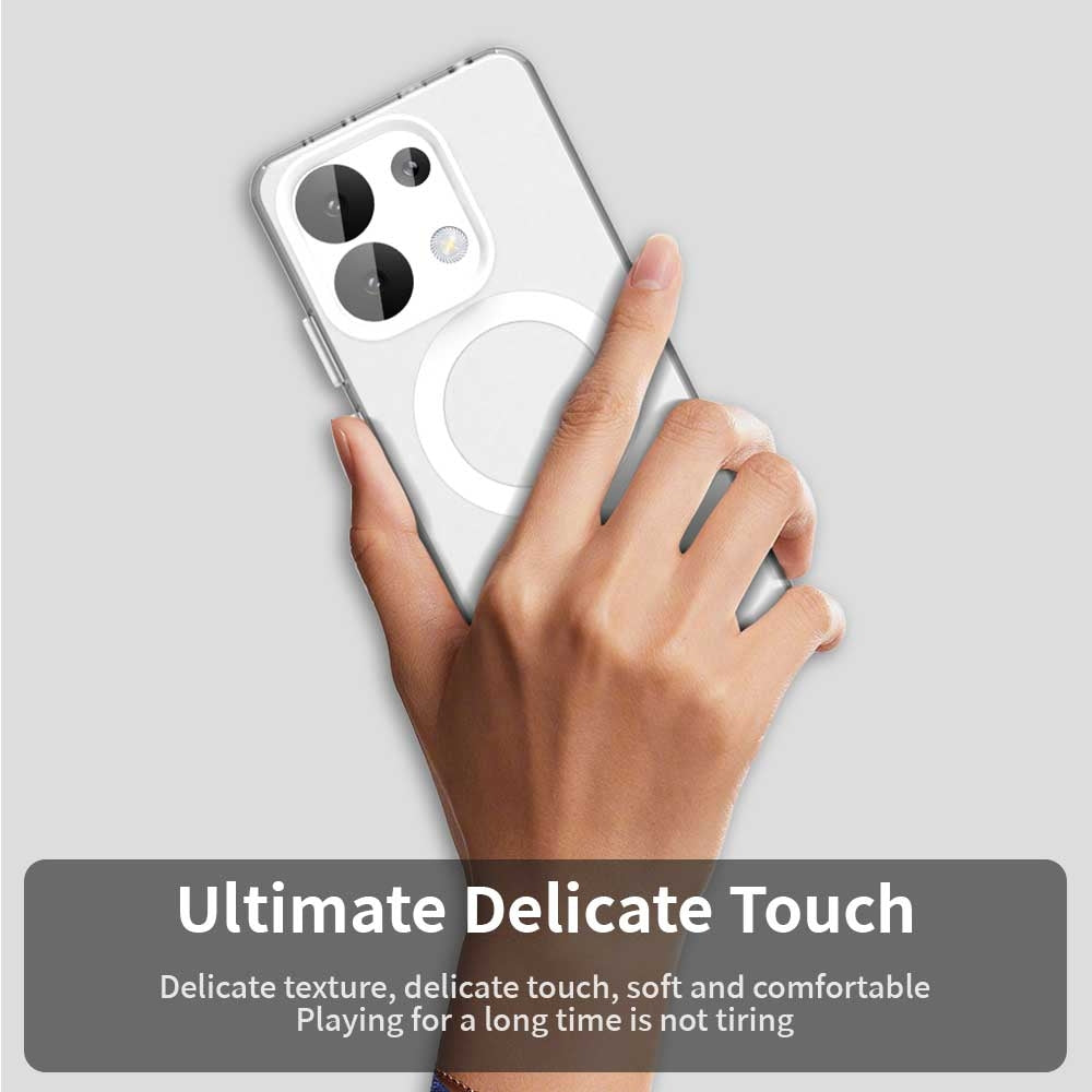 Redmi Note 13 4G Durable MagSafe Phone Case - Hybrid TPU & PC Design, Lightweight & Stylish, Candy Colour, Wireless Charging Friendly