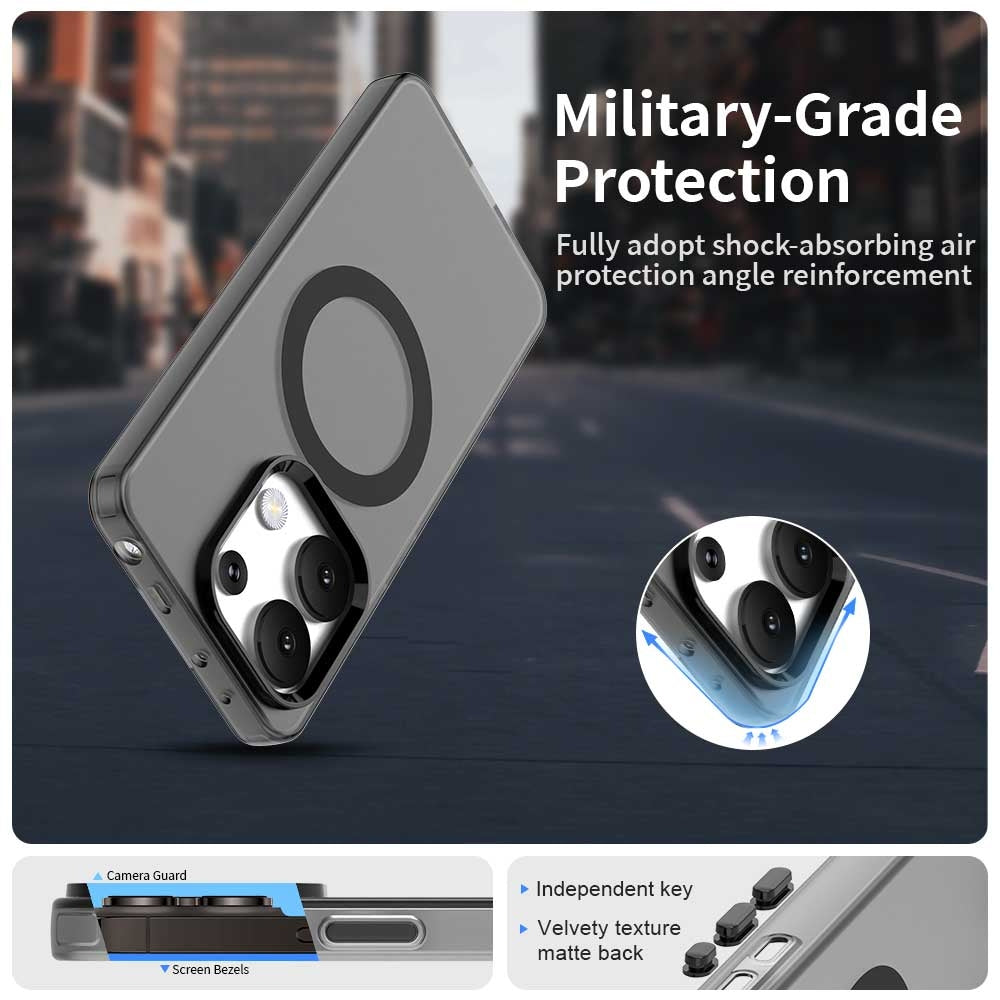 Redmi Note 13 4G Durable MagSafe Phone Case - Hybrid TPU & PC Design, Lightweight & Stylish, Candy Colour, Wireless Charging Friendly