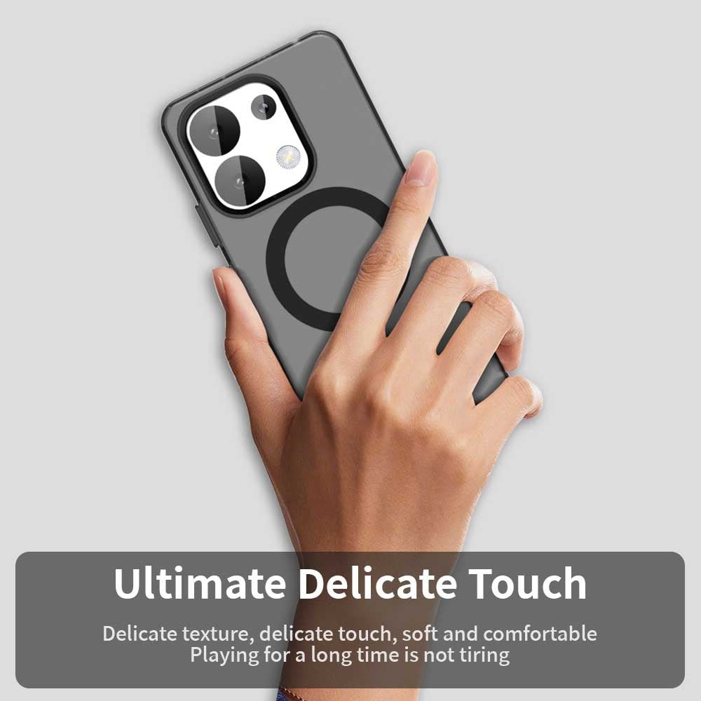 Redmi Note 13 4G Durable MagSafe Phone Case - Hybrid TPU & PC Design, Lightweight & Stylish, Candy Colour, Wireless Charging Friendly