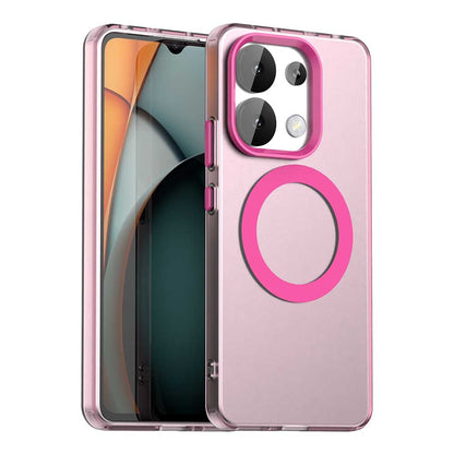 Redmi Note 13 4G Durable MagSafe Phone Case - Hybrid TPU & PC Design, Lightweight & Stylish, Candy Colour, Wireless Charging Friendly