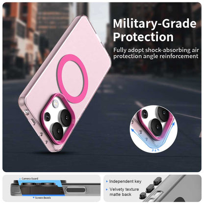 Redmi Note 13 4G Durable MagSafe Phone Case - Hybrid TPU & PC Design, Lightweight & Stylish, Candy Colour, Wireless Charging Friendly