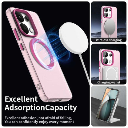 Redmi Note 13 4G Durable MagSafe Phone Case - Hybrid TPU & PC Design, Lightweight & Stylish, Candy Colour, Wireless Charging Friendly