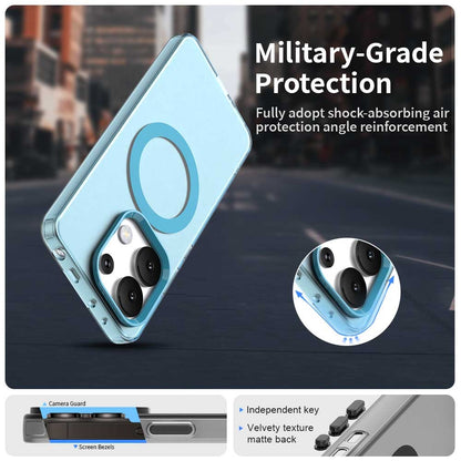 Redmi Note 13 4G Durable MagSafe Phone Case - Hybrid TPU & PC Design, Lightweight & Stylish, Candy Colour, Wireless Charging Friendly