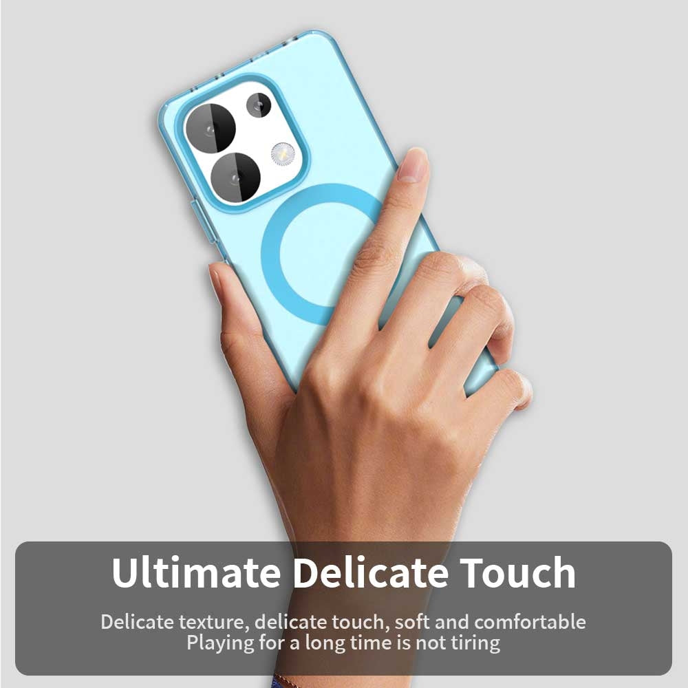 Redmi Note 13 4G Durable MagSafe Phone Case - Hybrid TPU & PC Design, Lightweight & Stylish, Candy Colour, Wireless Charging Friendly
